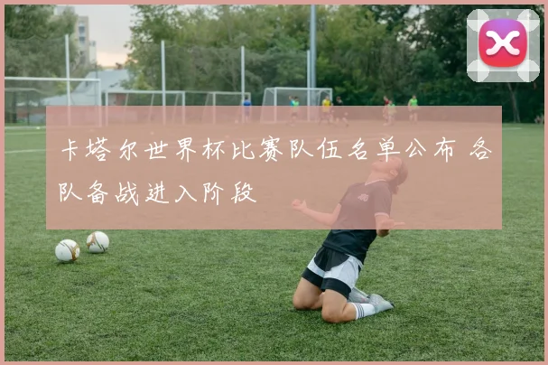 卡塔尔世界杯比赛队伍名单公布 各队备战进入阶段